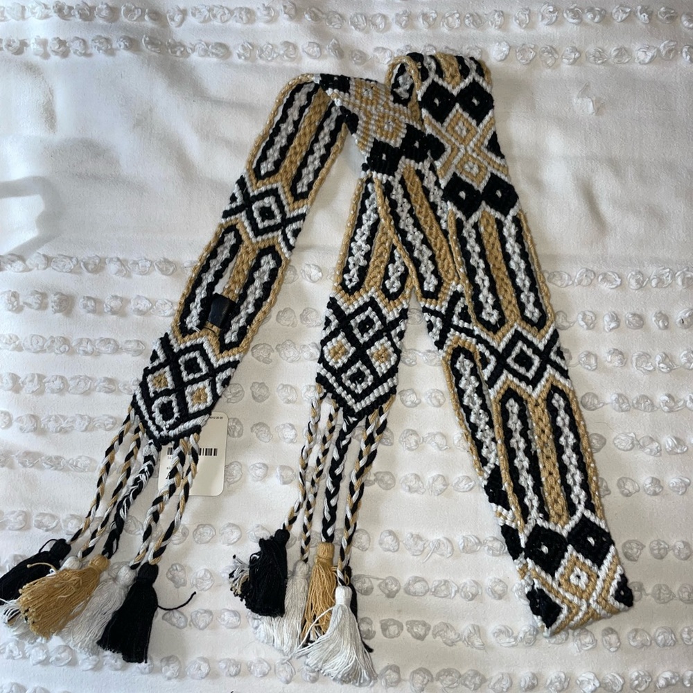 Free People crochet belt